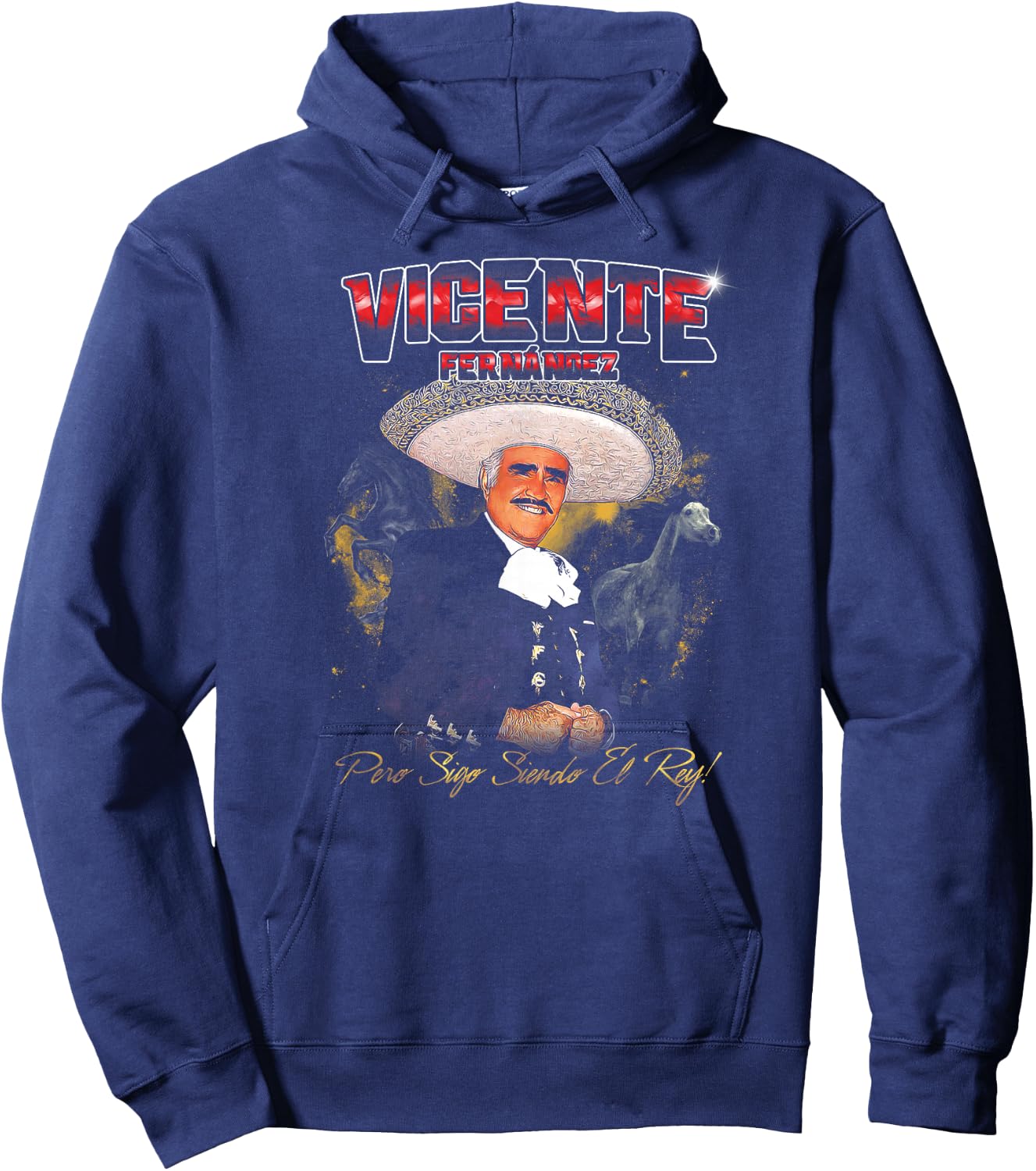 Mexican Legend Chente El Rey Hoodie - Hoodie | Navy