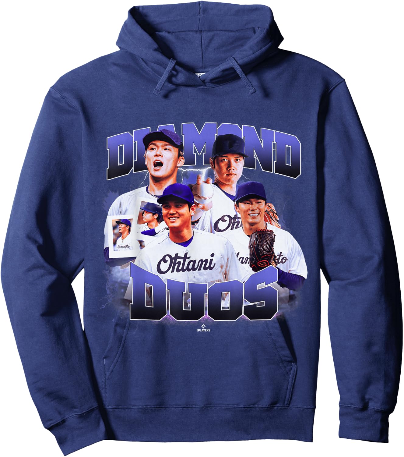 Yamamoto & Ohtani | Los Angeles Duos | MLBDDUO4003-S Hoodie - Hoodie | Navy