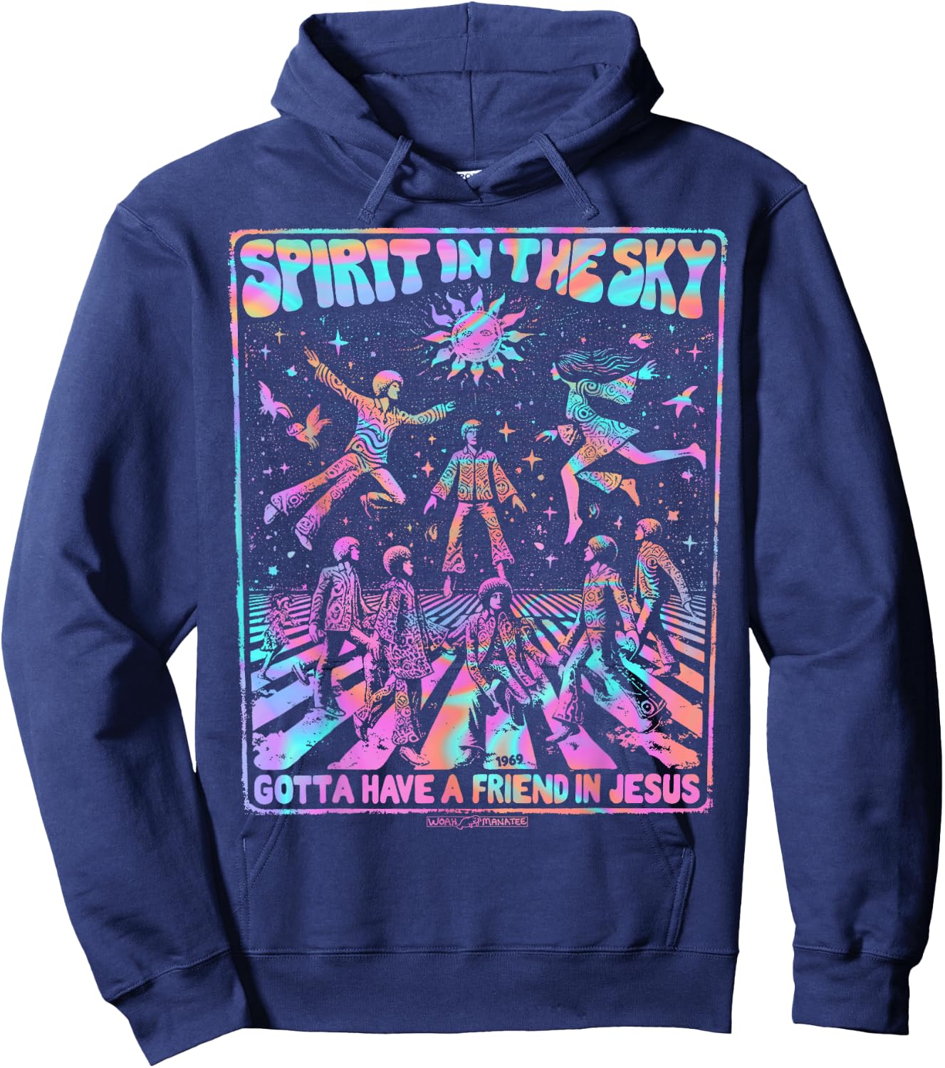 SPIRIT IN THE SKY Gotta Have a Friend in Jesus Hoodie - Hoodie | Navy