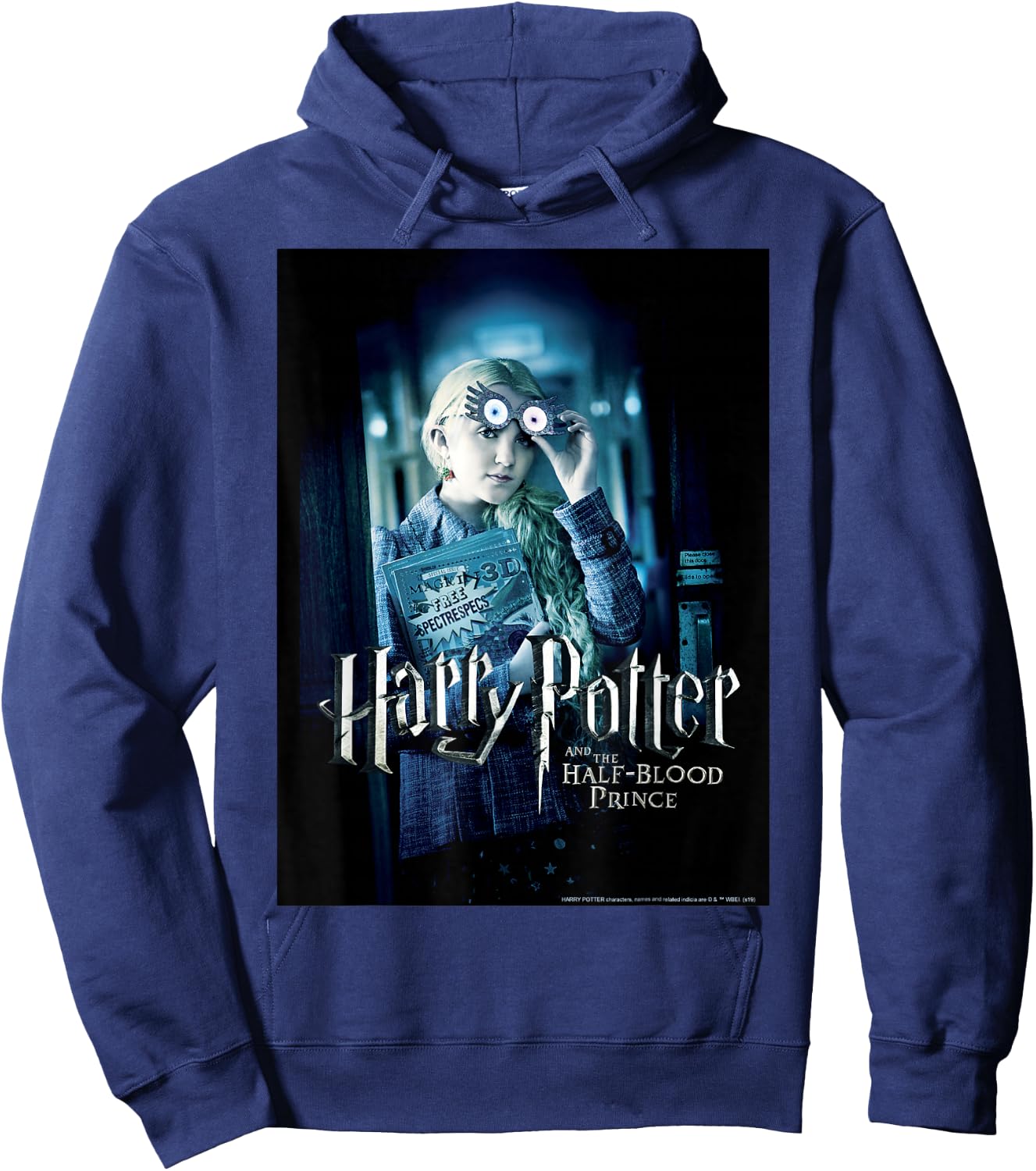 Harry Potter Half-Blood Prince Luna Lovegood Poster Hoodie - Hoodie | Navy