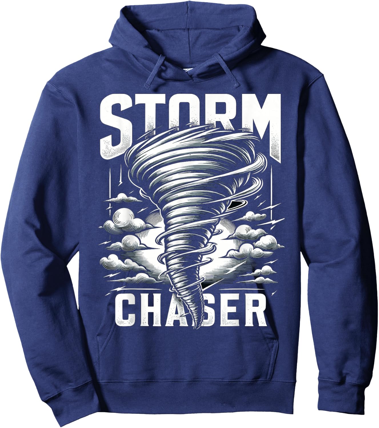 Storm Chaser Storm Chasing Meteorologists Meteorology Hoodie - Hoodie | Navy