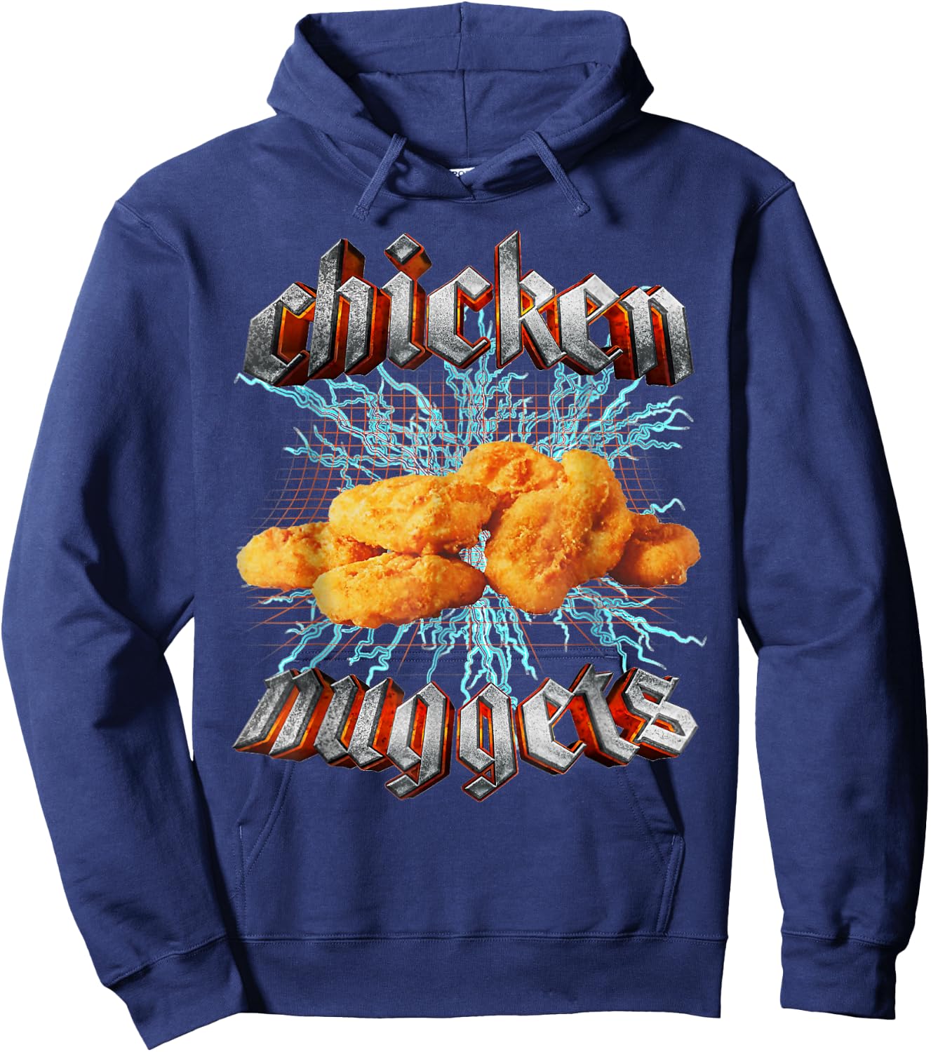 Chicken Nuggets Meme Funny Oddly Specific Dank Meme Hoodie - Hoodie | Navy