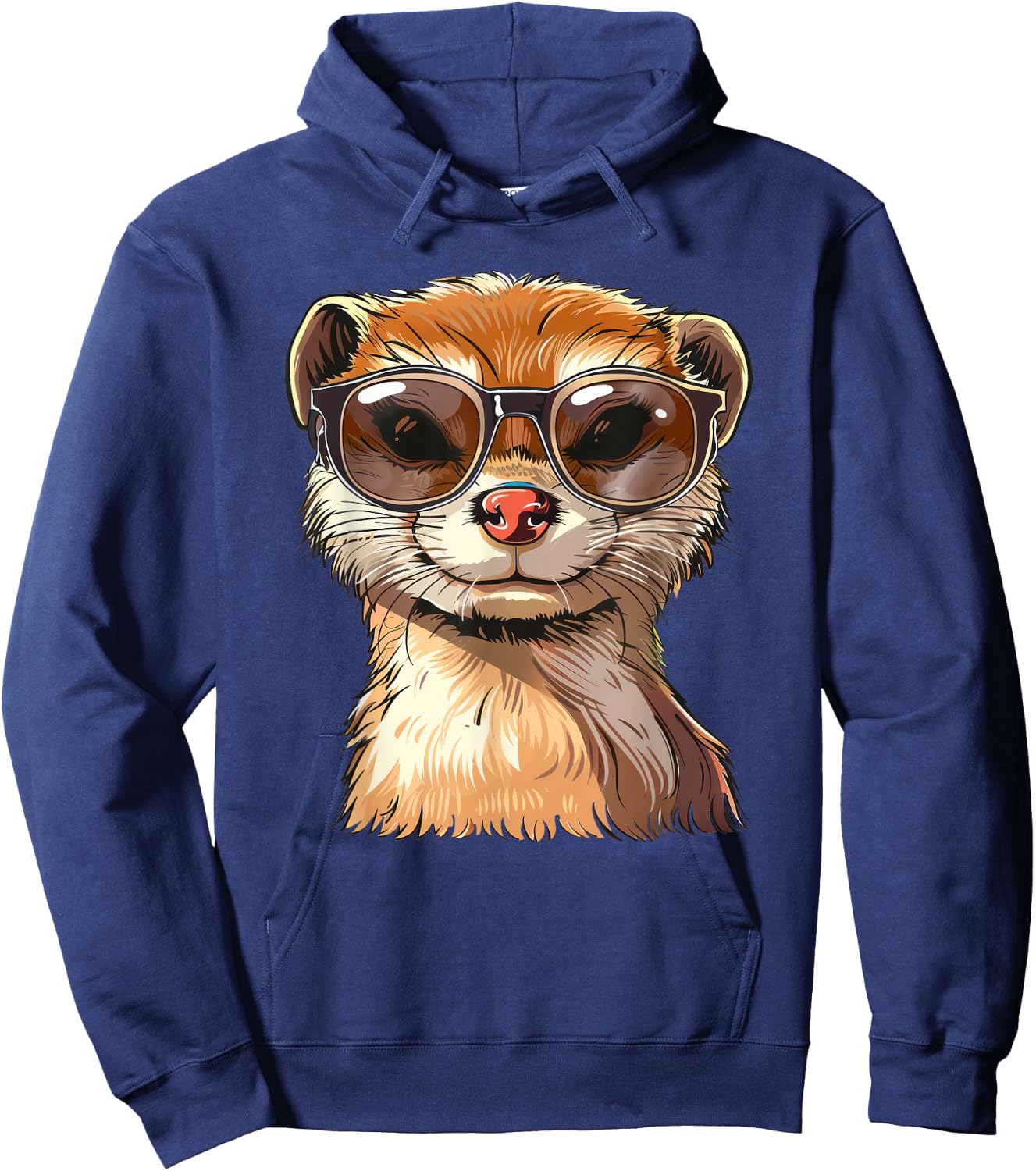 Mongoose Sunglasses Hoodie - Hoodie | Navy