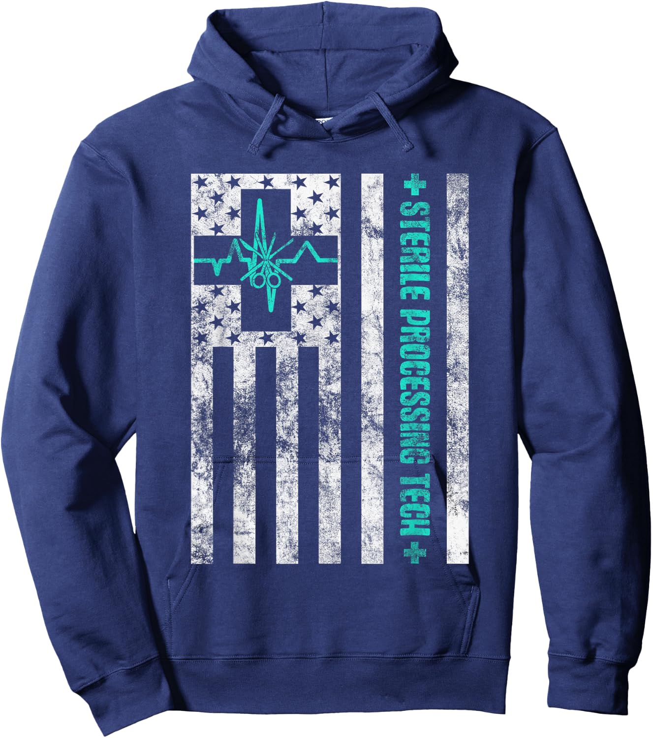 Sterile Processing Technician CRCST Sterile Preparation Tech Hoodie - Hoodie | Navy