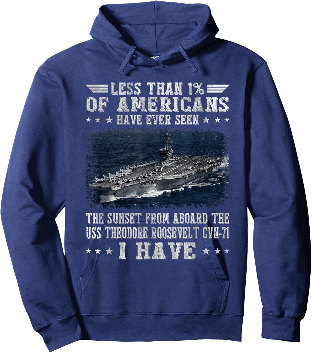 USS Theodore Roosevelt CVN-71 Aircraft Carrier Veterans Day Hoodie - Hoodie | Navy