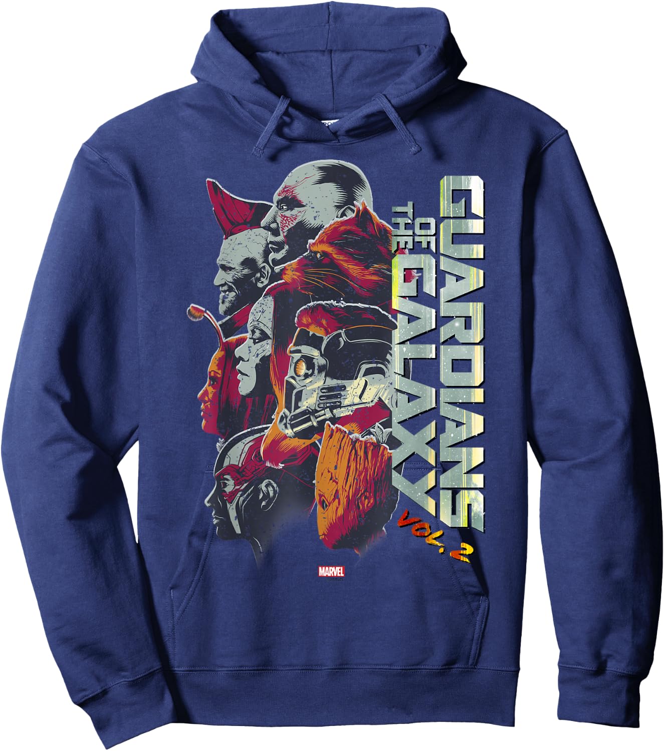 Marvel Guardians of The Galaxy Vol 2 Epic Team Profiles Hoodie - Hoodie | Navy