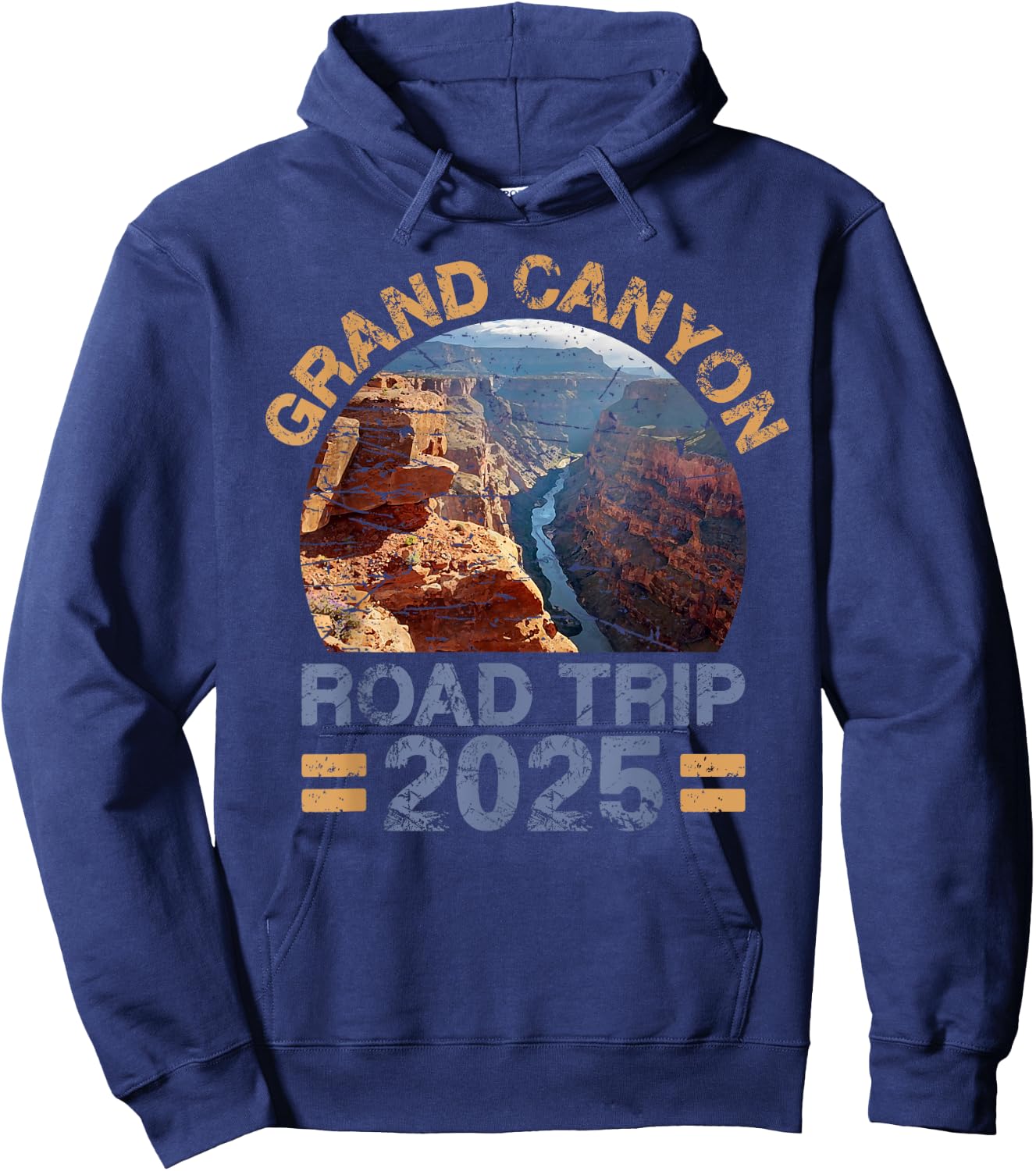 Grand Canyon National Park Road Trip 2025 Family Vacation Hoodie - Hoodie | Navy