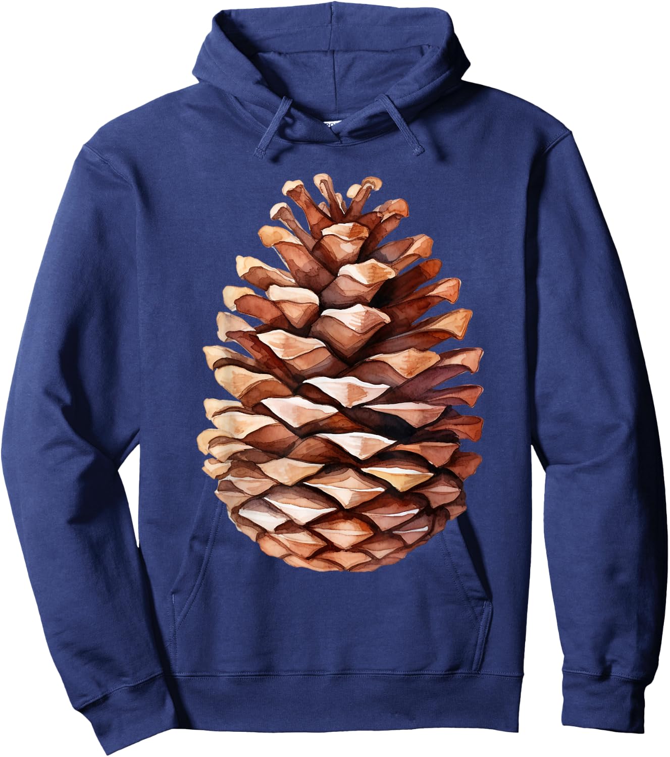 Pretend I'm A Pinecone Funny Pine Cone Easy Lazy Costume Hoodie - Hoodie | Navy