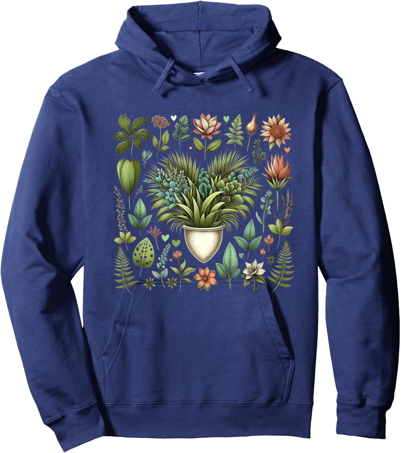 Plants Love collection Gardening cool for Father Gardner Hoodie - Hoodie | Navy
