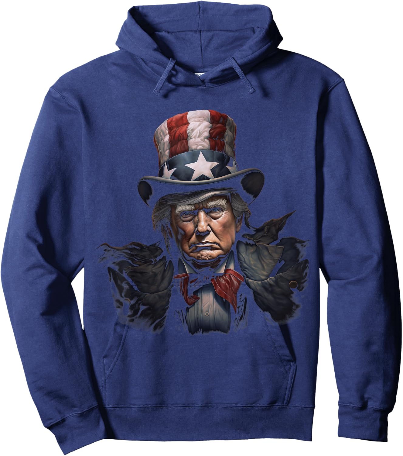 Trump Uncle Sam Hoodie - Hoodie | Navy