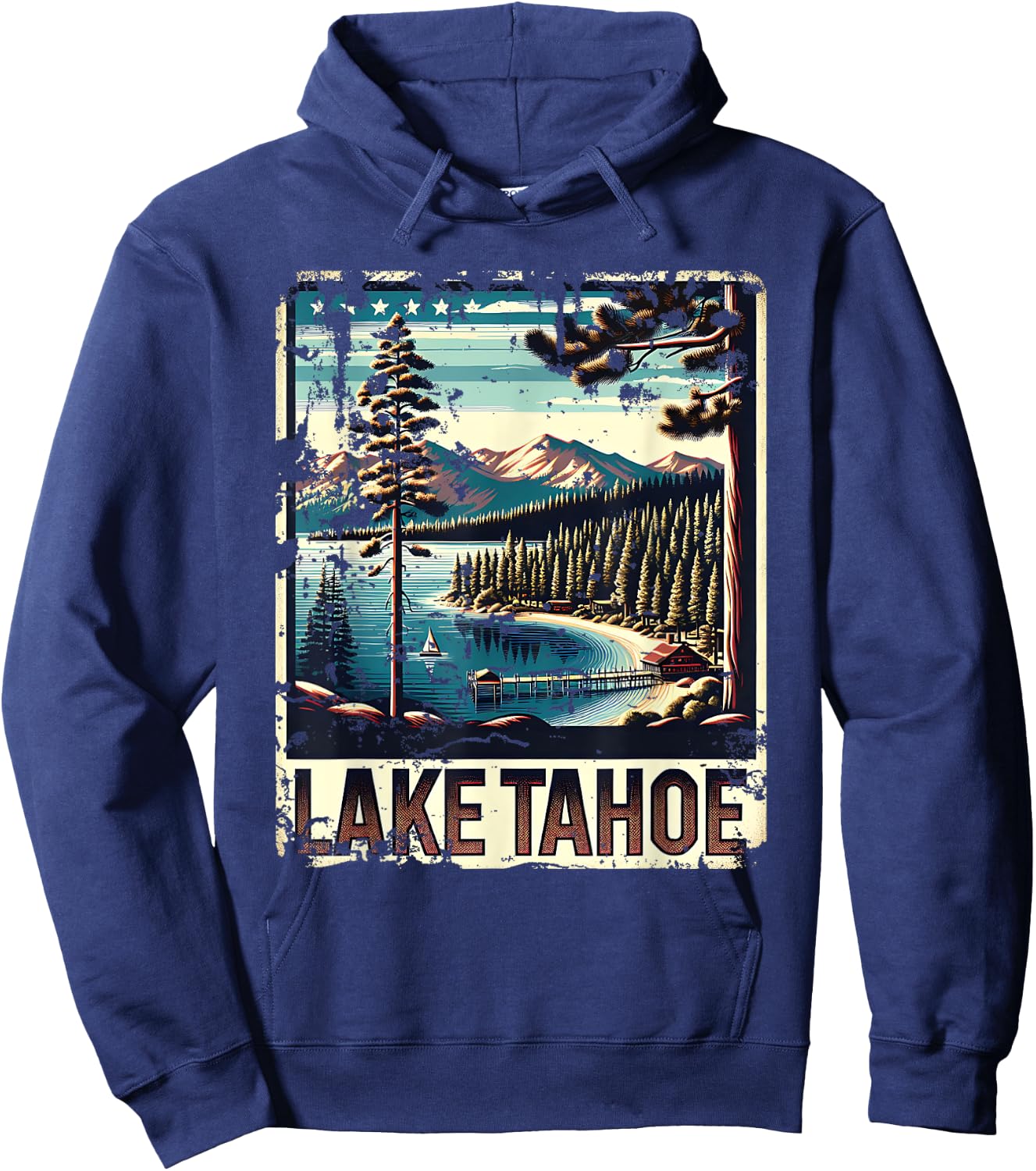 Lake Tahoe Hoodie - Hoodie | Navy
