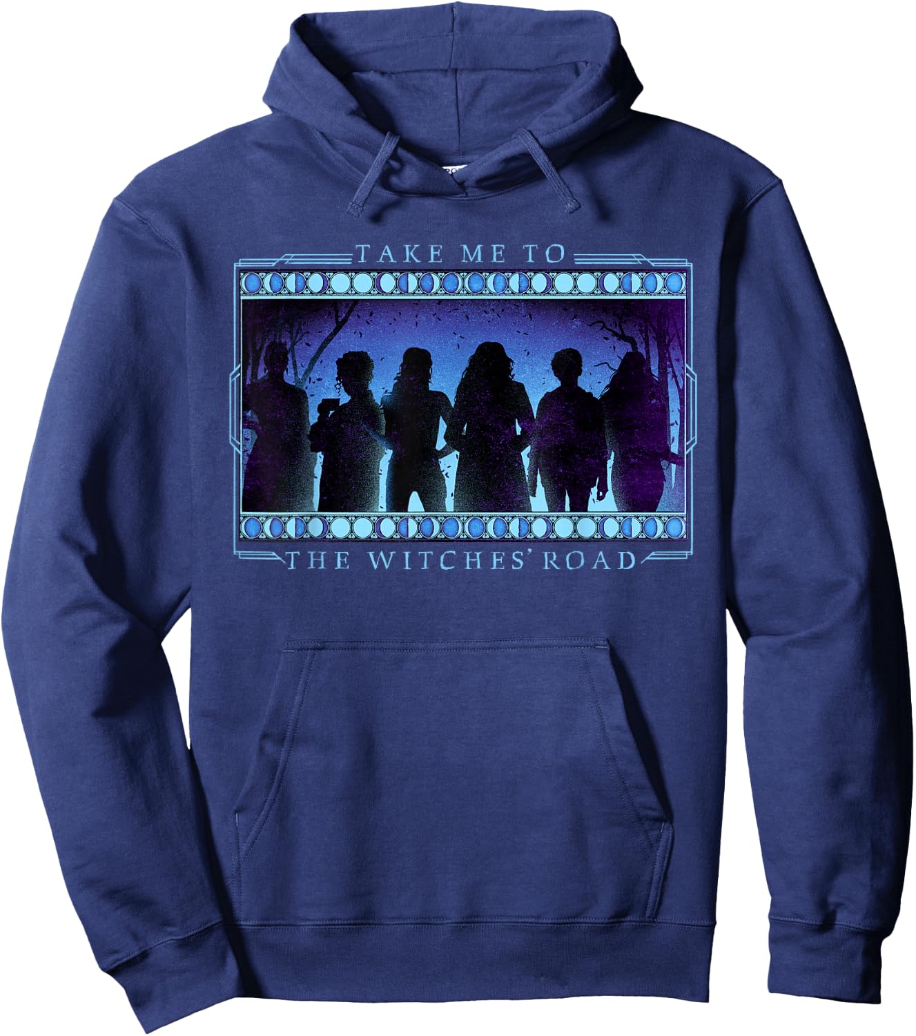 Marvel Agatha All Along Disney+ Take Me to The Witches’ Road Hoodie - Hoodie | Navy
