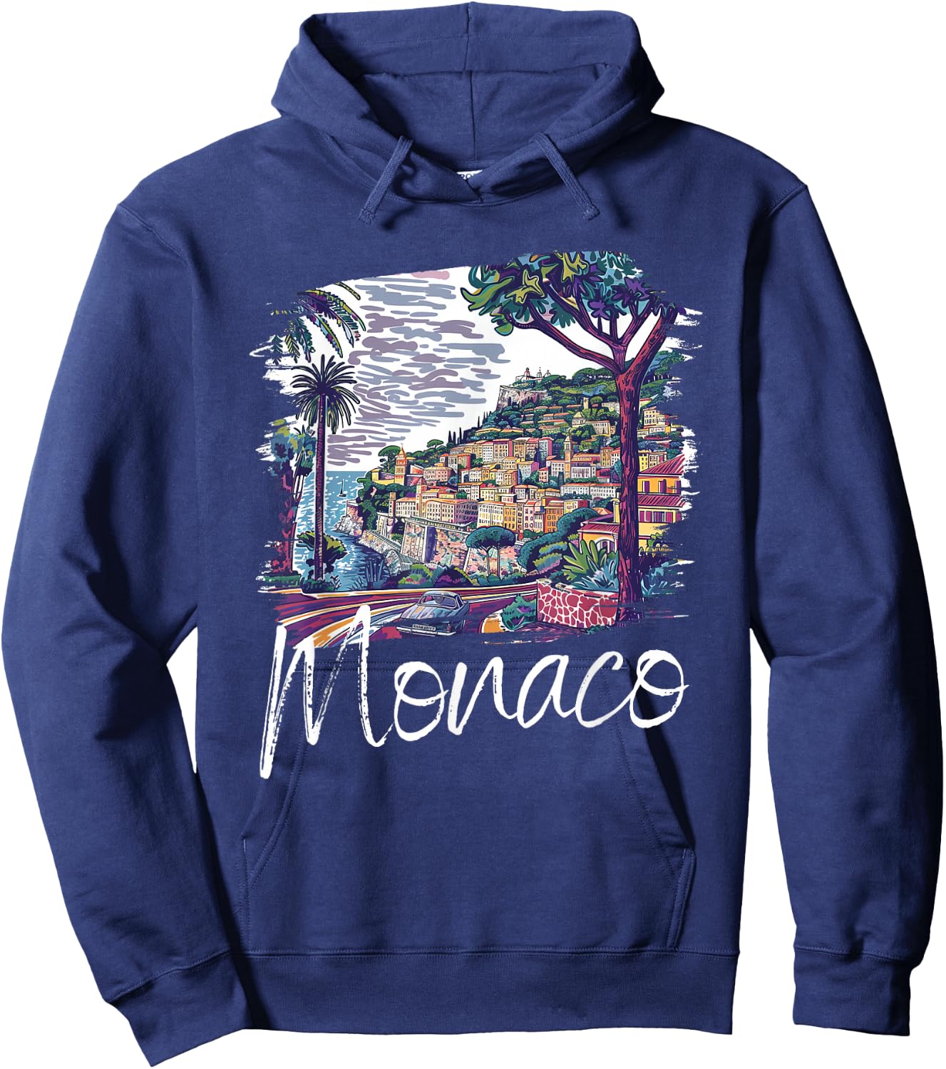 Monaco Souvenir / Monaco Hoodie - Hoodie | Navy
