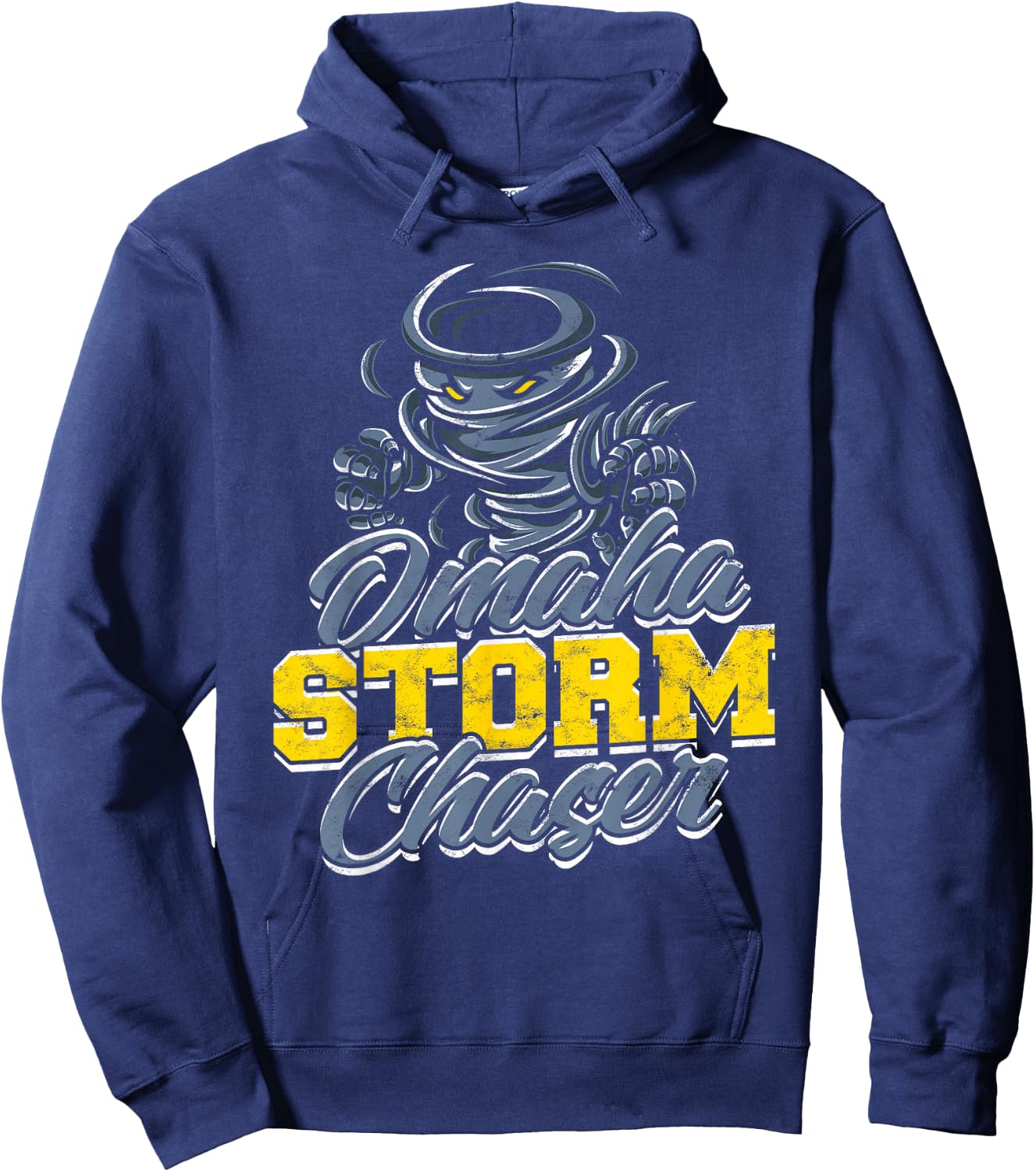 Storm Chasing Omaha Storm Chaser Hoodie - Hoodie | Navy