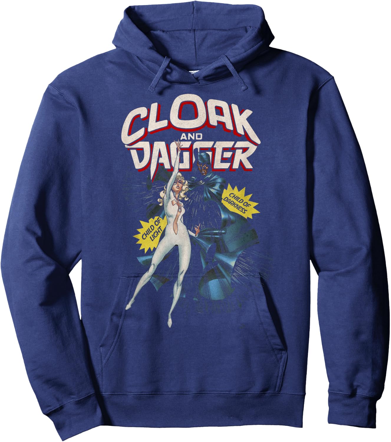Marvel Cloak & Dagger Child of Darkness Graphic Hoodie - Hoodie | Navy