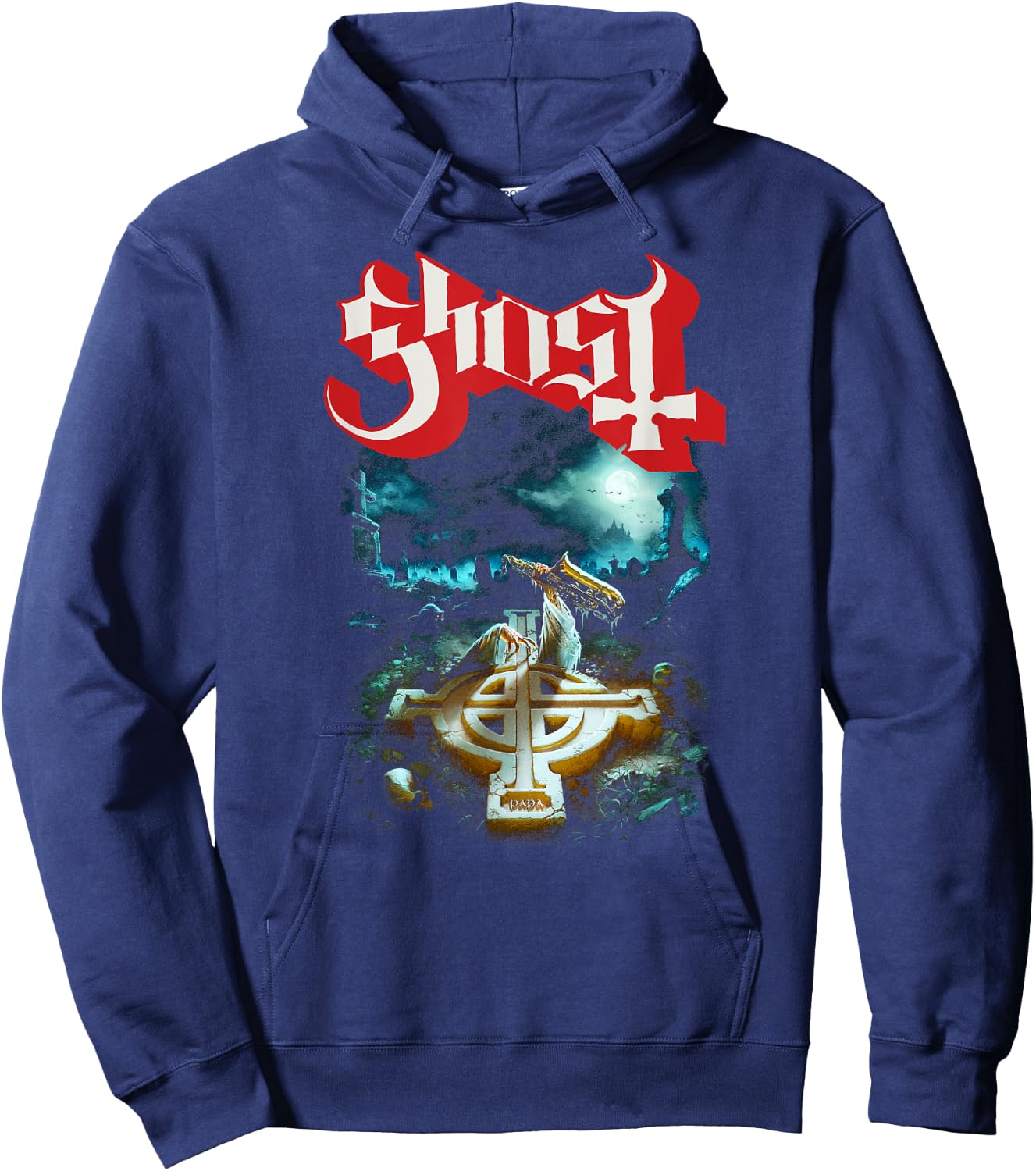 Ghost – Rite Here, Rite Now Title Back and Front Hoodie - Hoodie | Navy