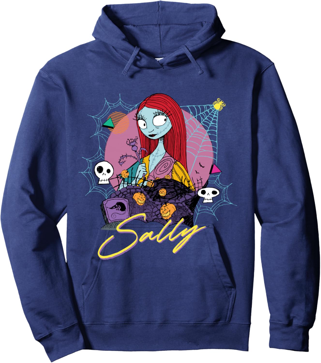 Disney The Nightmare Before Christmas Couples Matching Sally Hoodie - Hoodie | Navy