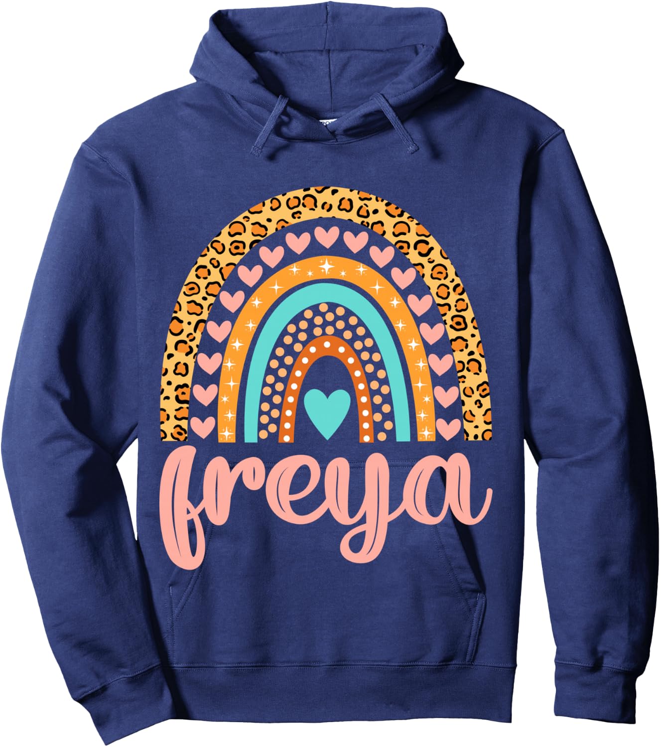 Freya Freya Name Birthday Shirt Gift Hoodie - Hoodie | Navy