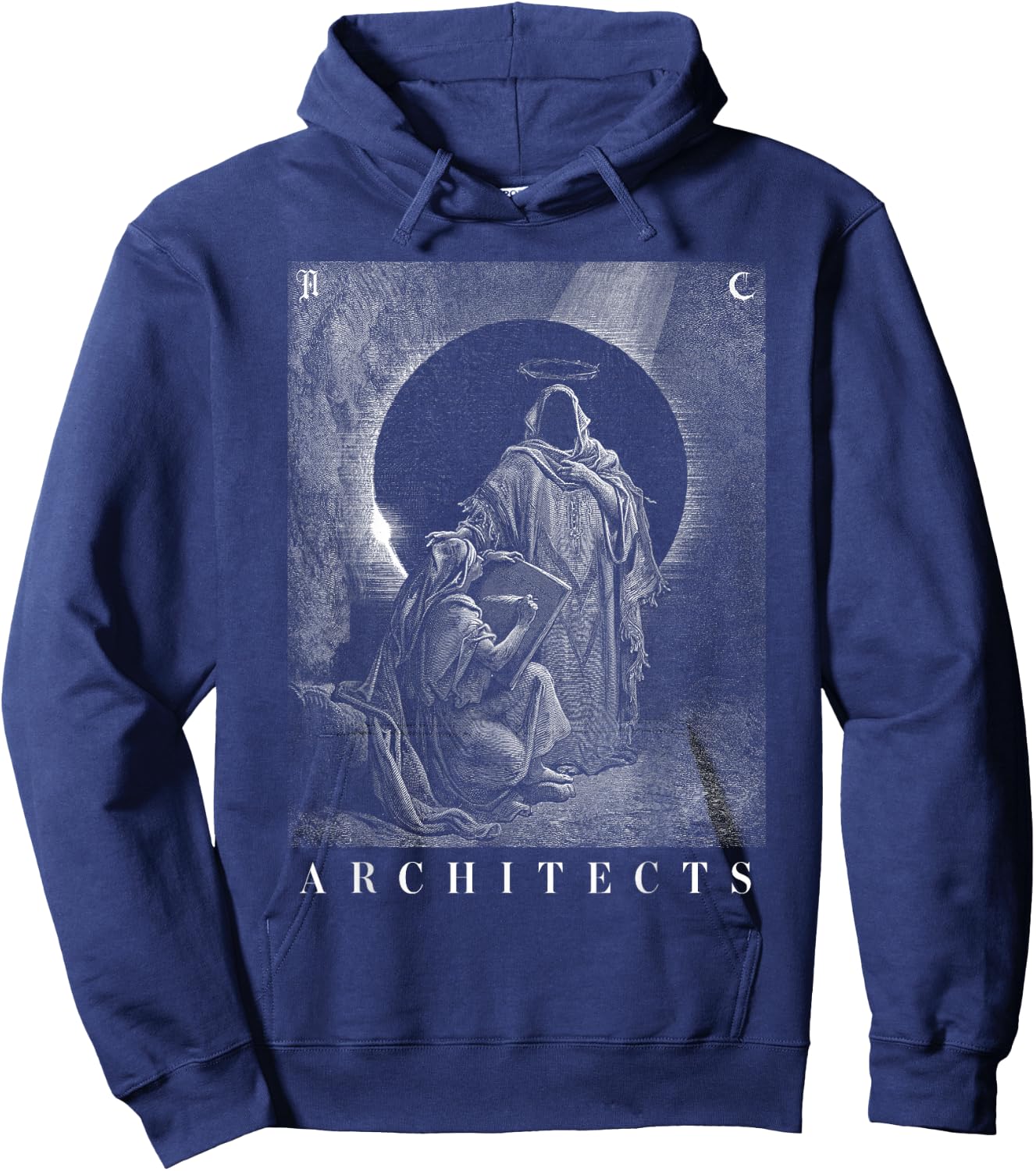 Architects - Official Merchandise - Rotten to the Core Hoodie - Hoodie | Navy