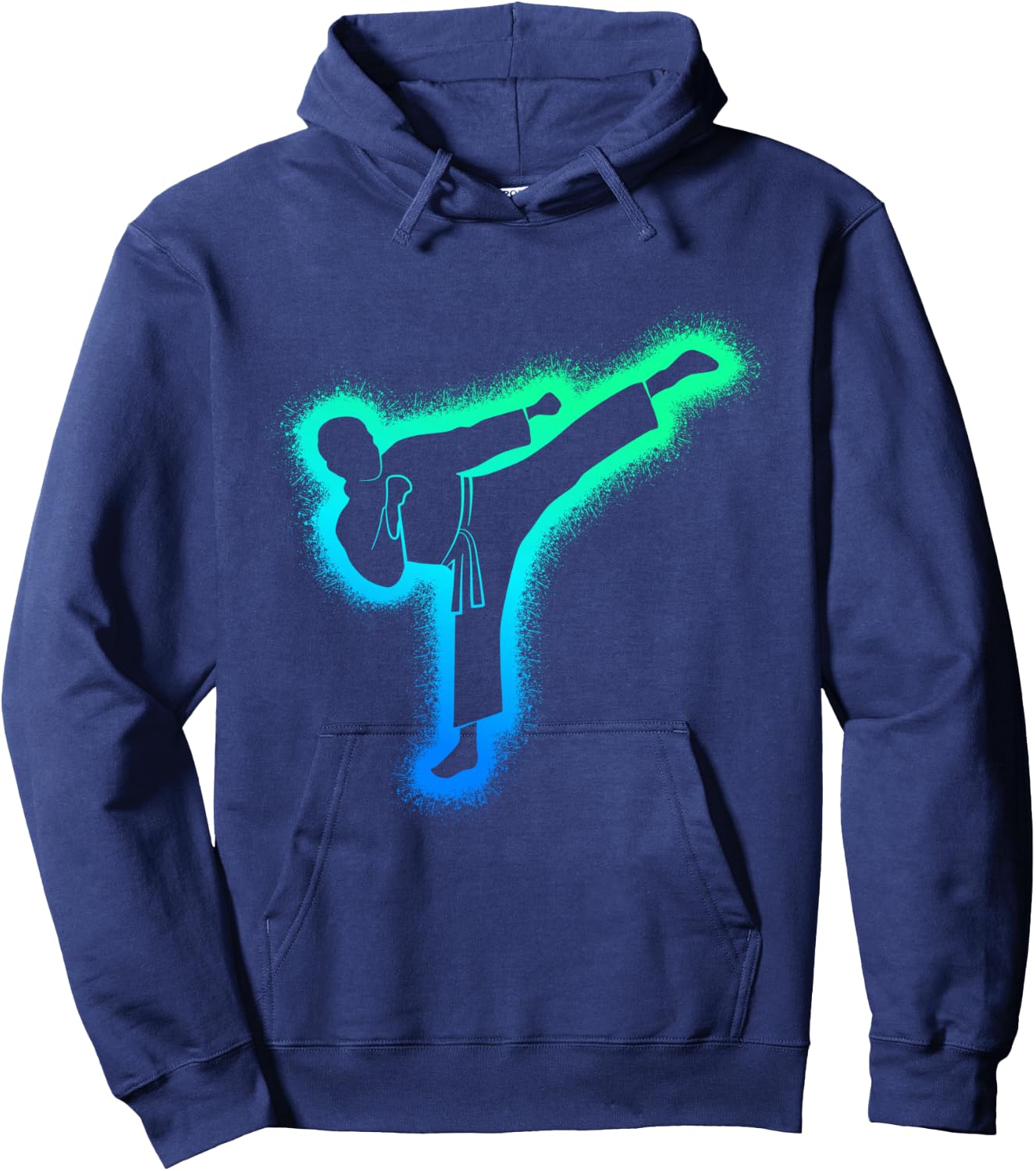 Taekwondo Martial Arts Kids Men Boys Karate Hoodie - Hoodie | Navy