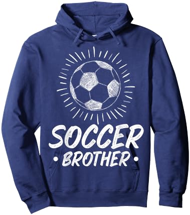 Soccer Brother Soccer Fans Brother Soccer Family Brother Hoodie - Hoodie | Navy