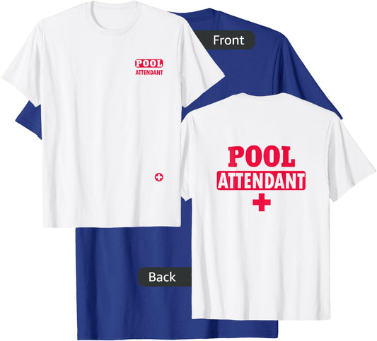 Pool Attendant T-Shirt - T-Shirt | Royal
