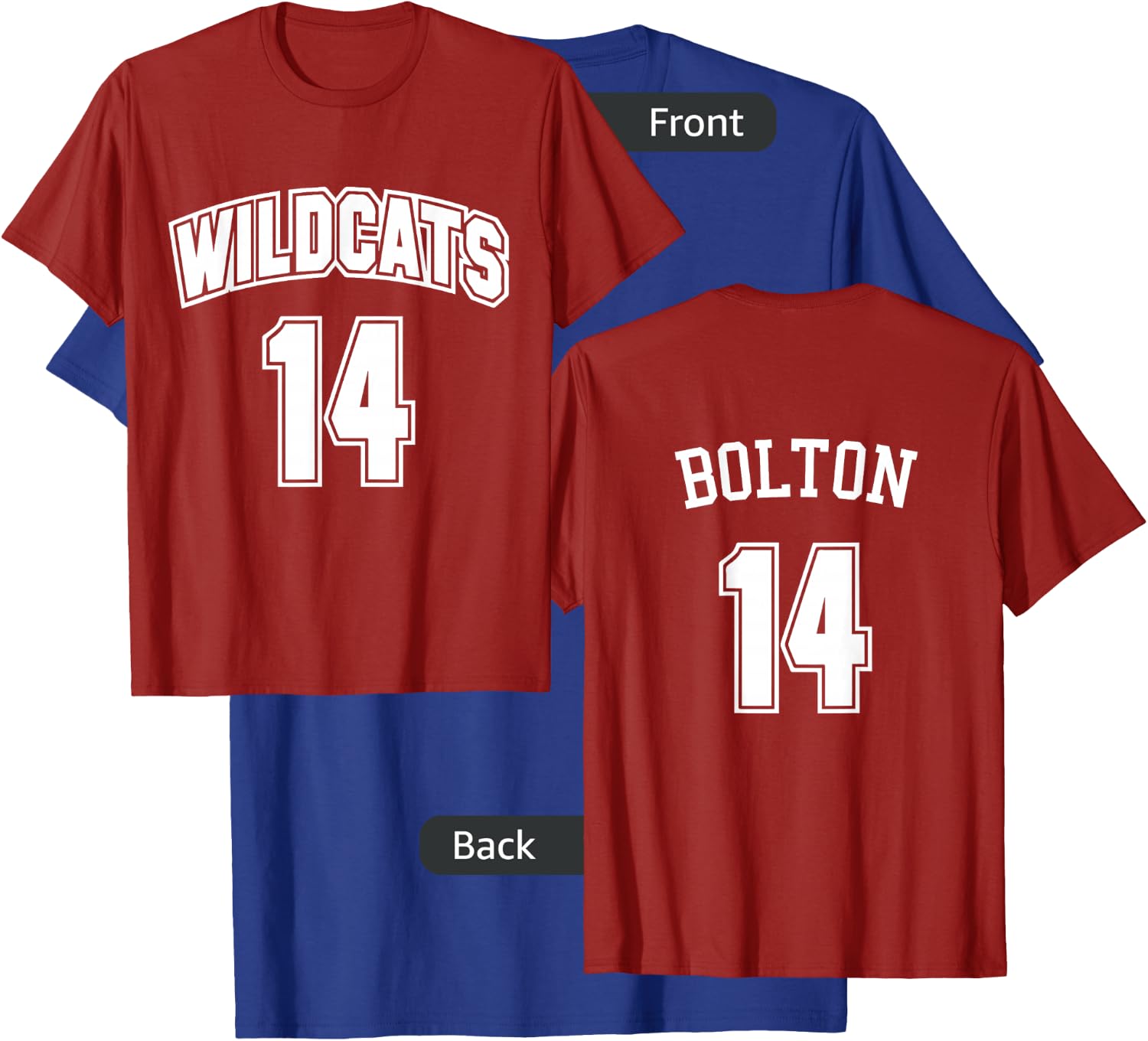 Wildcats 14 Bolton T-Shirt - T-Shirt | Royal