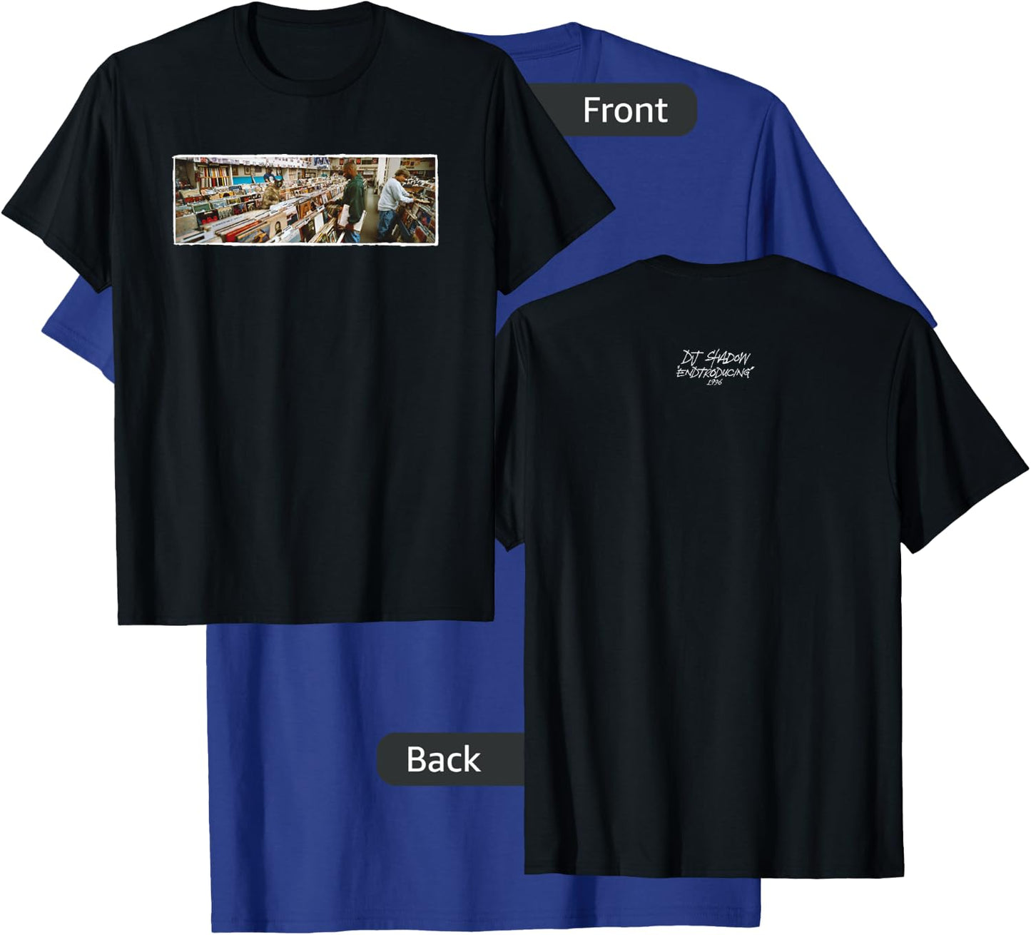 DJ Shadow Endtroducing Panoramic , Small, Black T-Shirt - T-Shirt | Royal