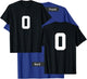 Number 0 (on Front / Back) Sports Team Number Jersey T-Shirt - T-Shirt | Royal