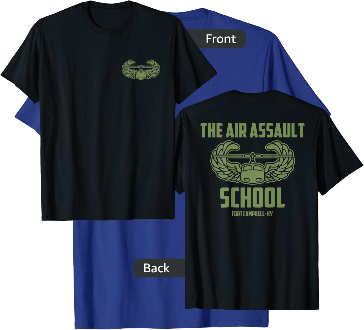 Sabalauski Air Assault School TSAAS US Army 101st Airborne T-Shirt - T-Shirt | Royal