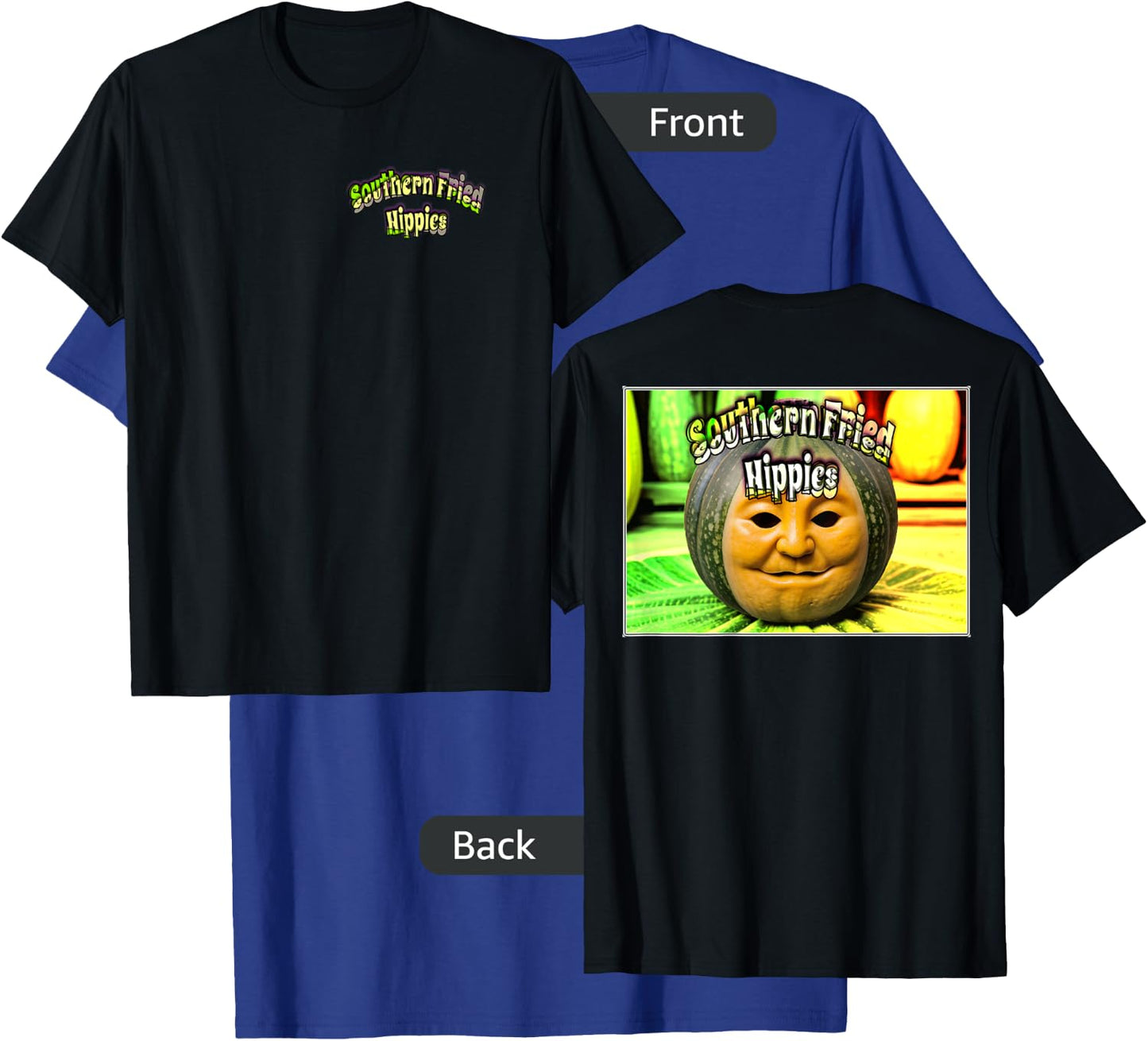 Homegrown - Southern Fried Hippies T-Shirt - T-Shirt | Royal