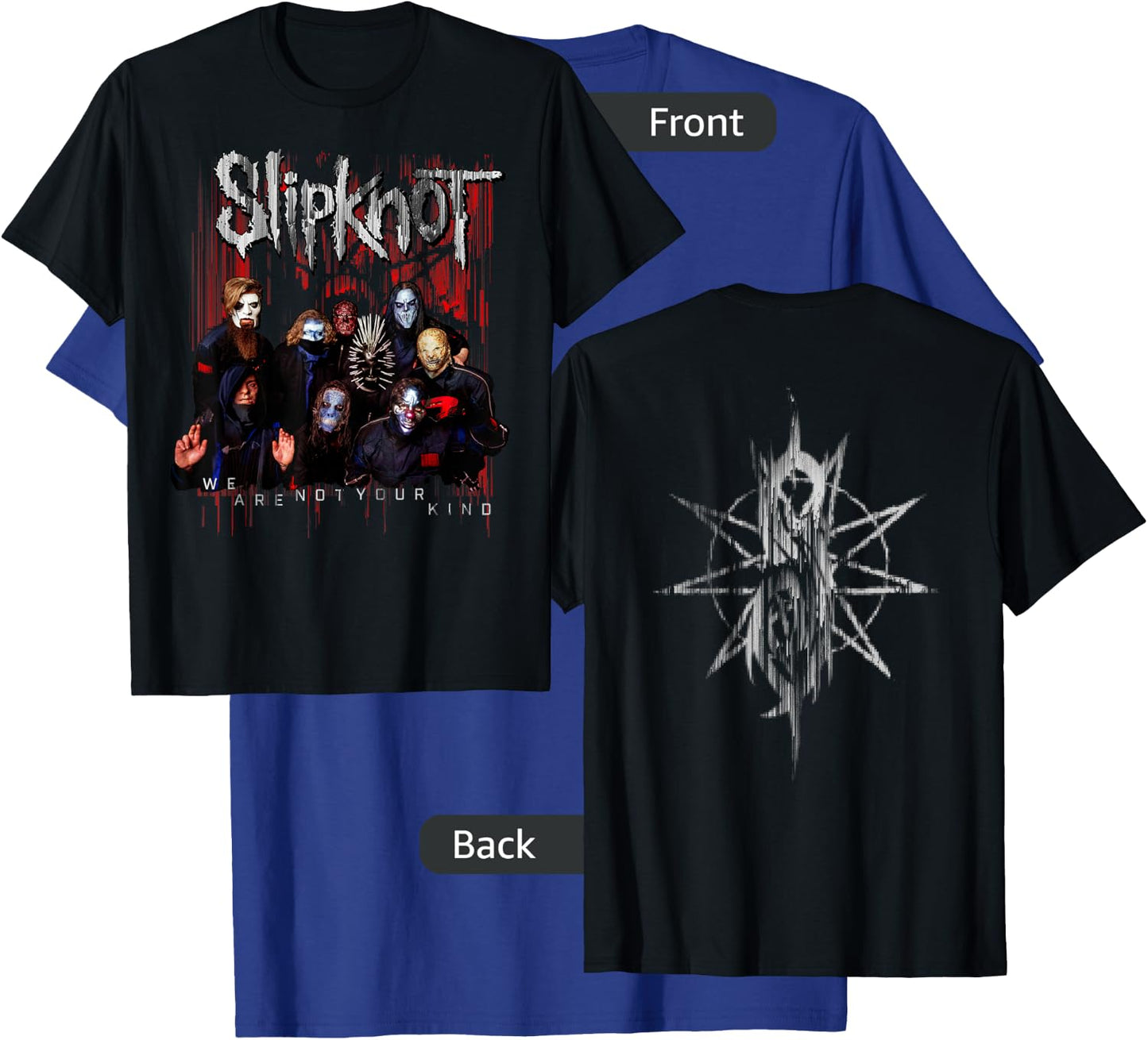 Slipknot Official We Are Not Your Kind Red Group T-Shirt - T-Shirt | Royal