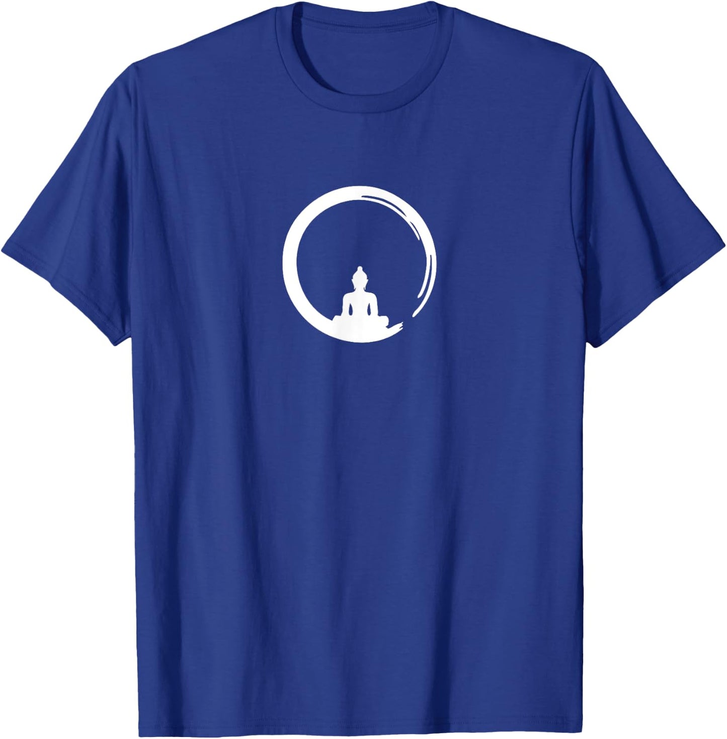 Enso, Zen, Circle, Symbol Buddhism Buddha Meditation Yoga T-Shirt - T-Shirt | Royal
