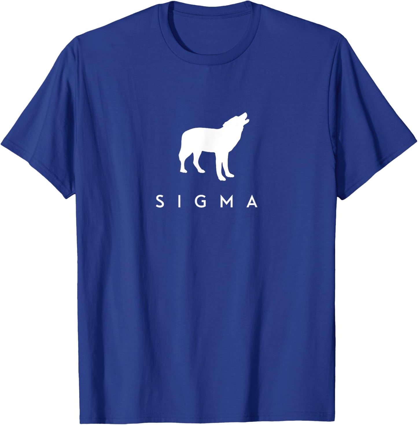Sigma Male Lone Individualist Wolf T-Shirt - T-Shirt | Royal
