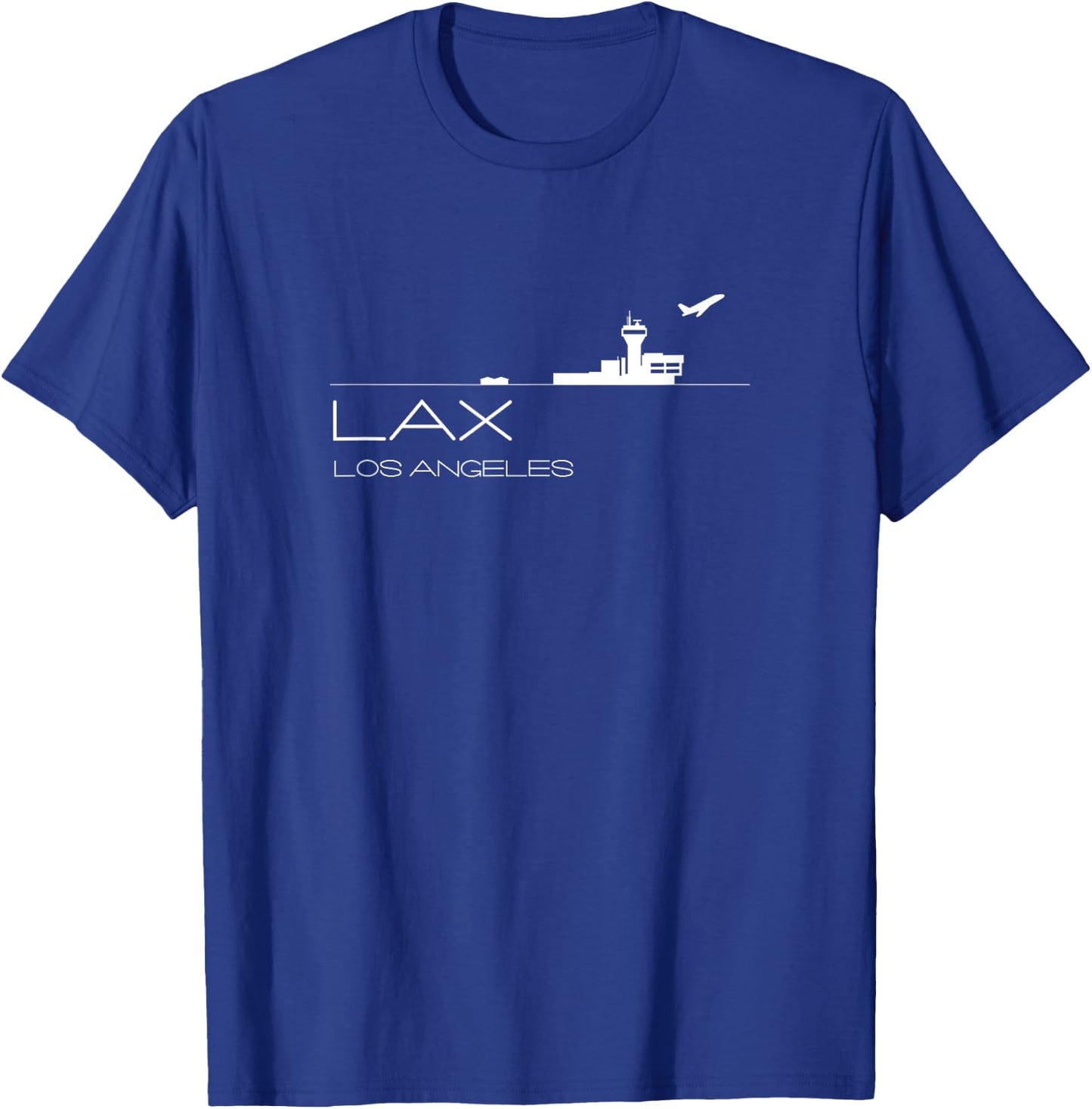 Los Angeles Airport Code Souvenir LAX T-Shirt - T-Shirt | Royal