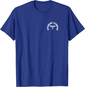 Hyperbaric Technician Pocket Apparel Underwater Medicine T-Shirt - T-Shirt | Royal
