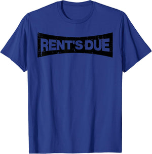 18th Birthday Rents Due Funny 18 Years Old Adult Women Men T-Shirt - T-Shirt | Royal