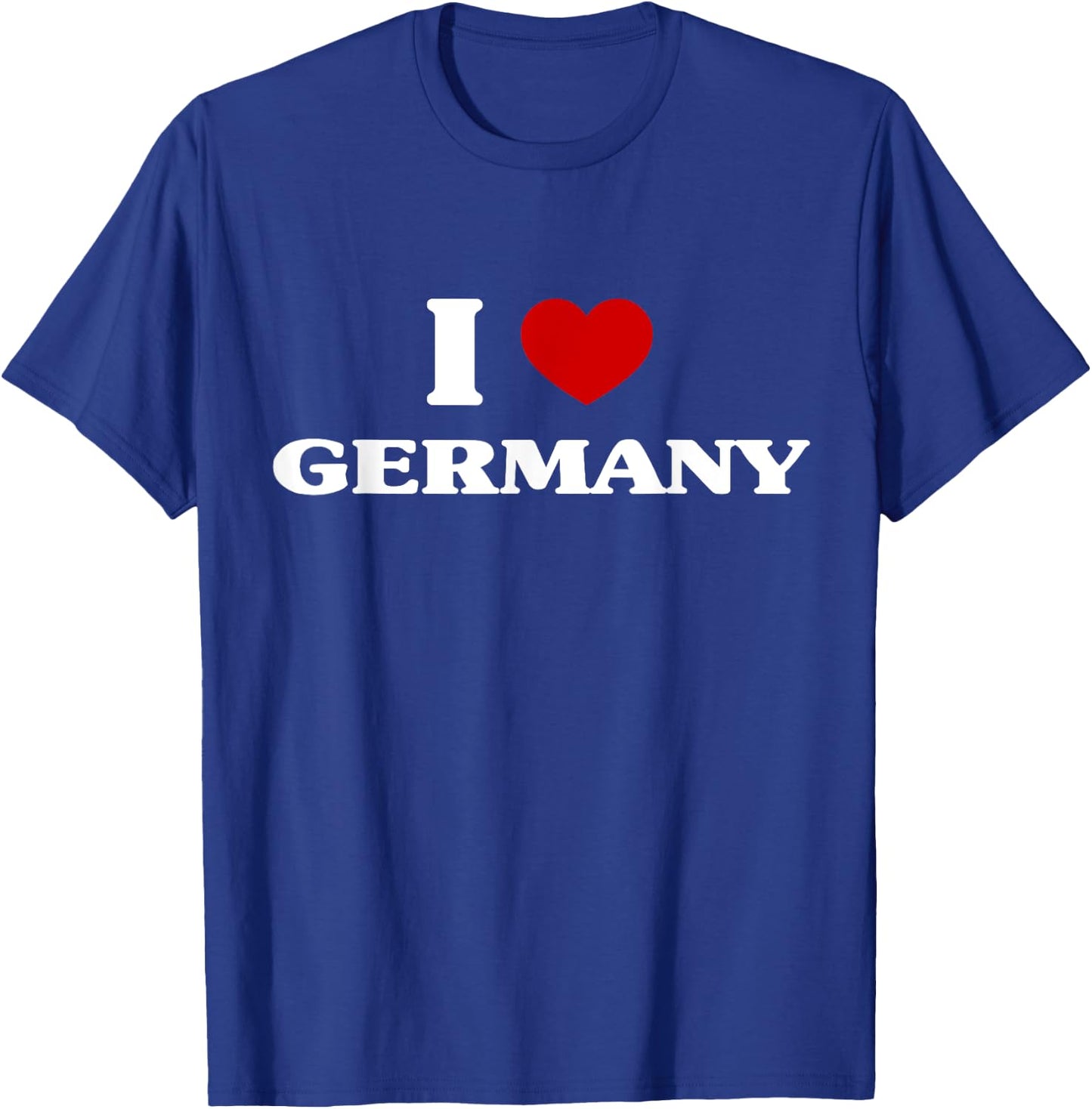 Germany I Heart Germany Souvenir I Love Germany T-Shirt - T-Shirt | Royal