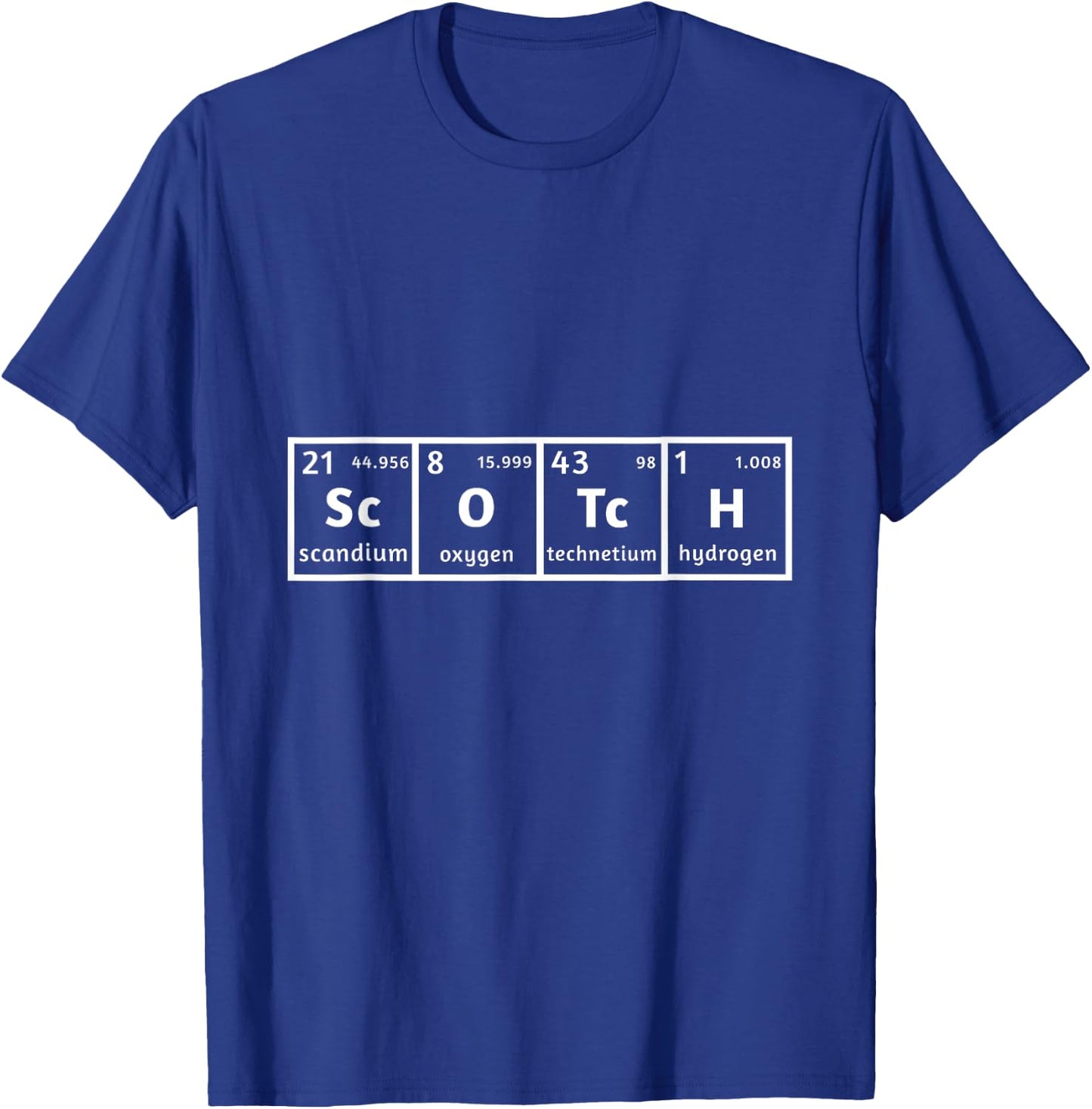 Funny Scotch single malt Chemistry islay T-Shirt - T-Shirt | Royal