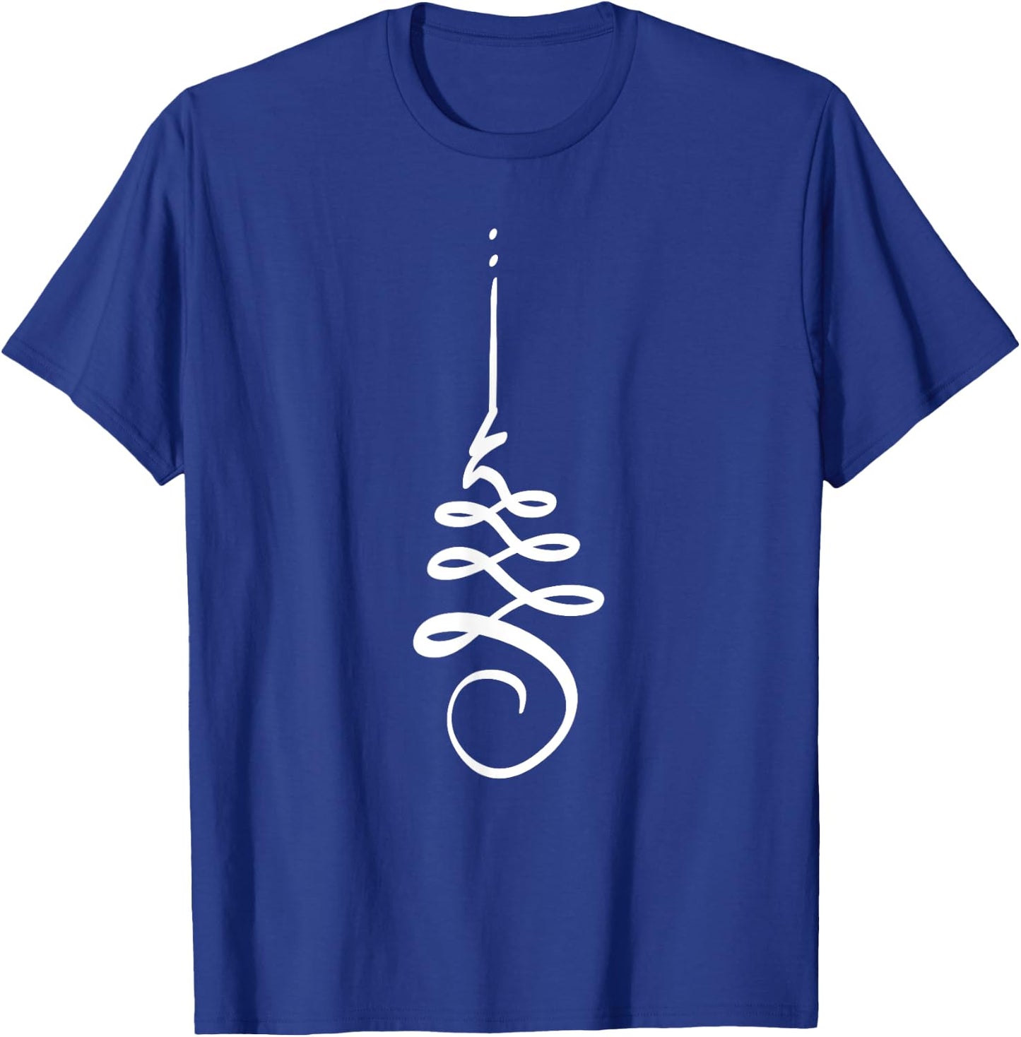 Unalome Spiral T-Shirt - T-Shirt | Royal