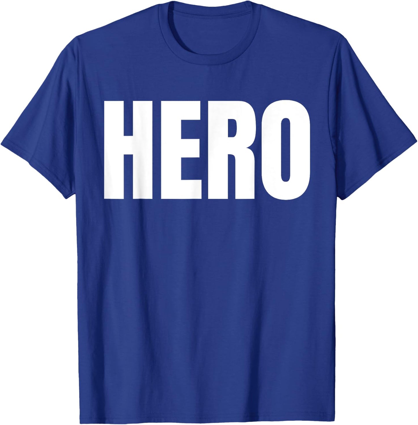 HERO. The Word Hero T-Shirt - T-Shirt | Royal