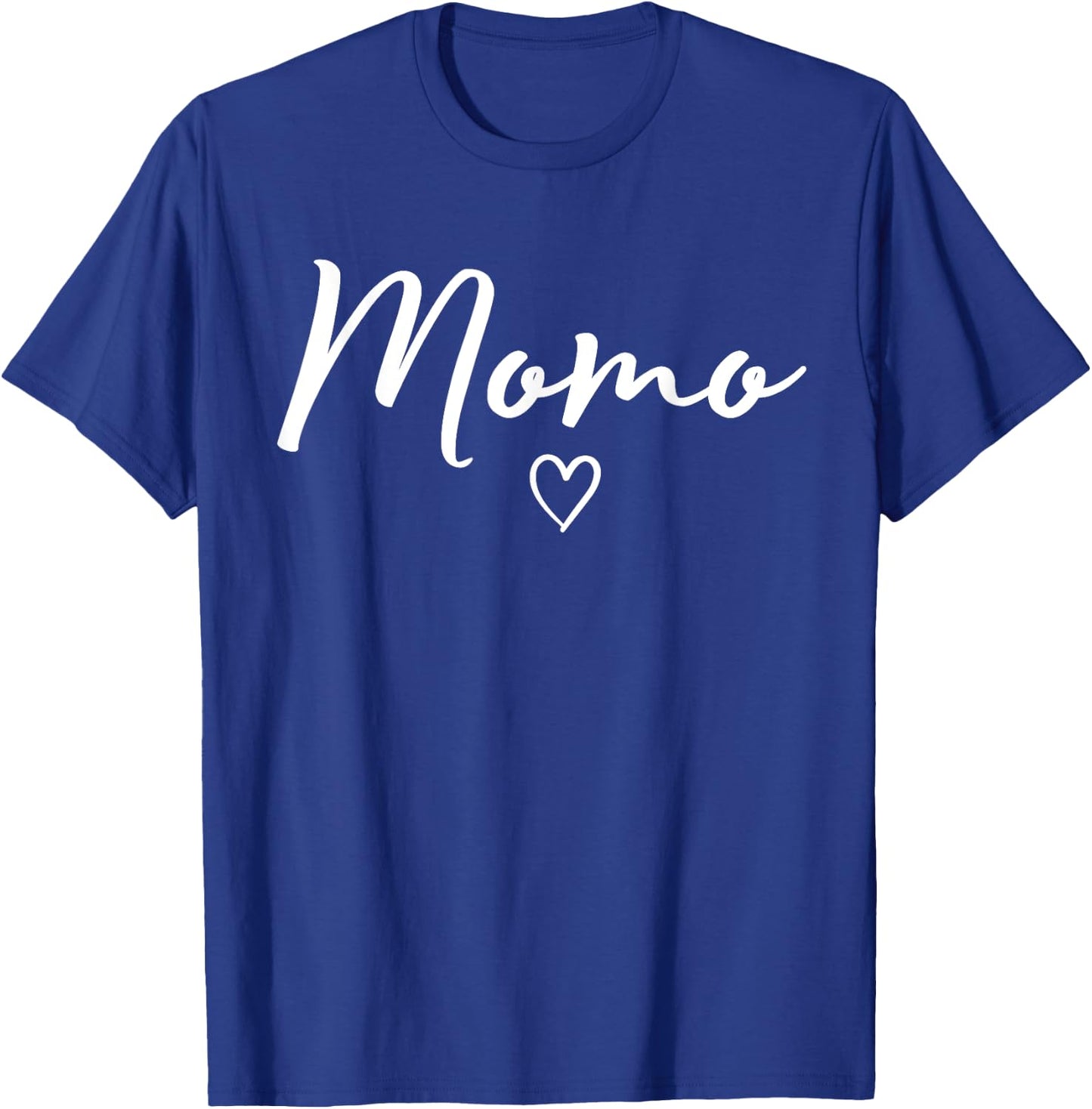 Momo Gifts Grandma Heart Mother's Day Momo T-Shirt - T-Shirt | Royal