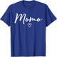Momo Gifts Grandma Heart Mother's Day Momo T-Shirt - T-Shirt | Royal