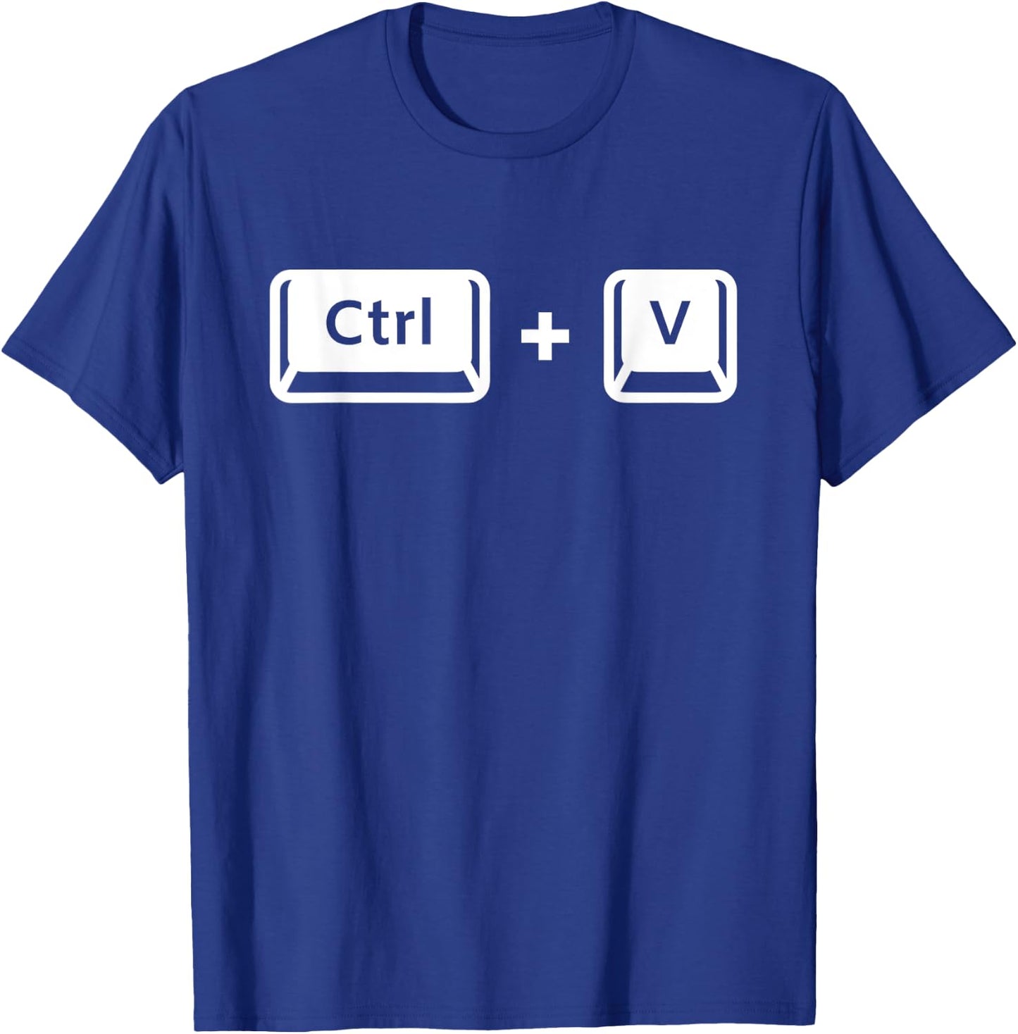 Fathers Day - Ctrl C & Ctrl V Dad & Baby Matching New Dad T-Shirt - T-Shirt | Royal