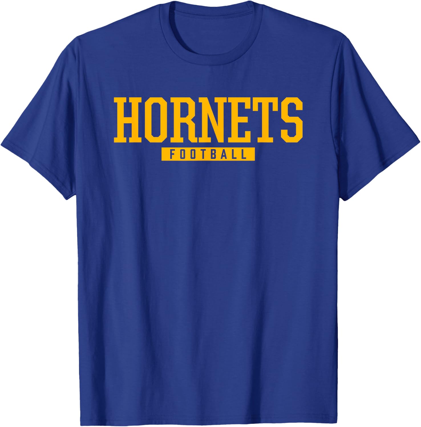 East Central Hornets Football HS T-Shirt - T-Shirt | Royal
