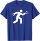 Sign Man - Horseshoe Throwing Shirt Horseshoe Pitchers Gift T-Shirt - T-Shirt | Royal