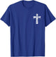 Christian Cross Religious T-Shirt - T-Shirt | Royal