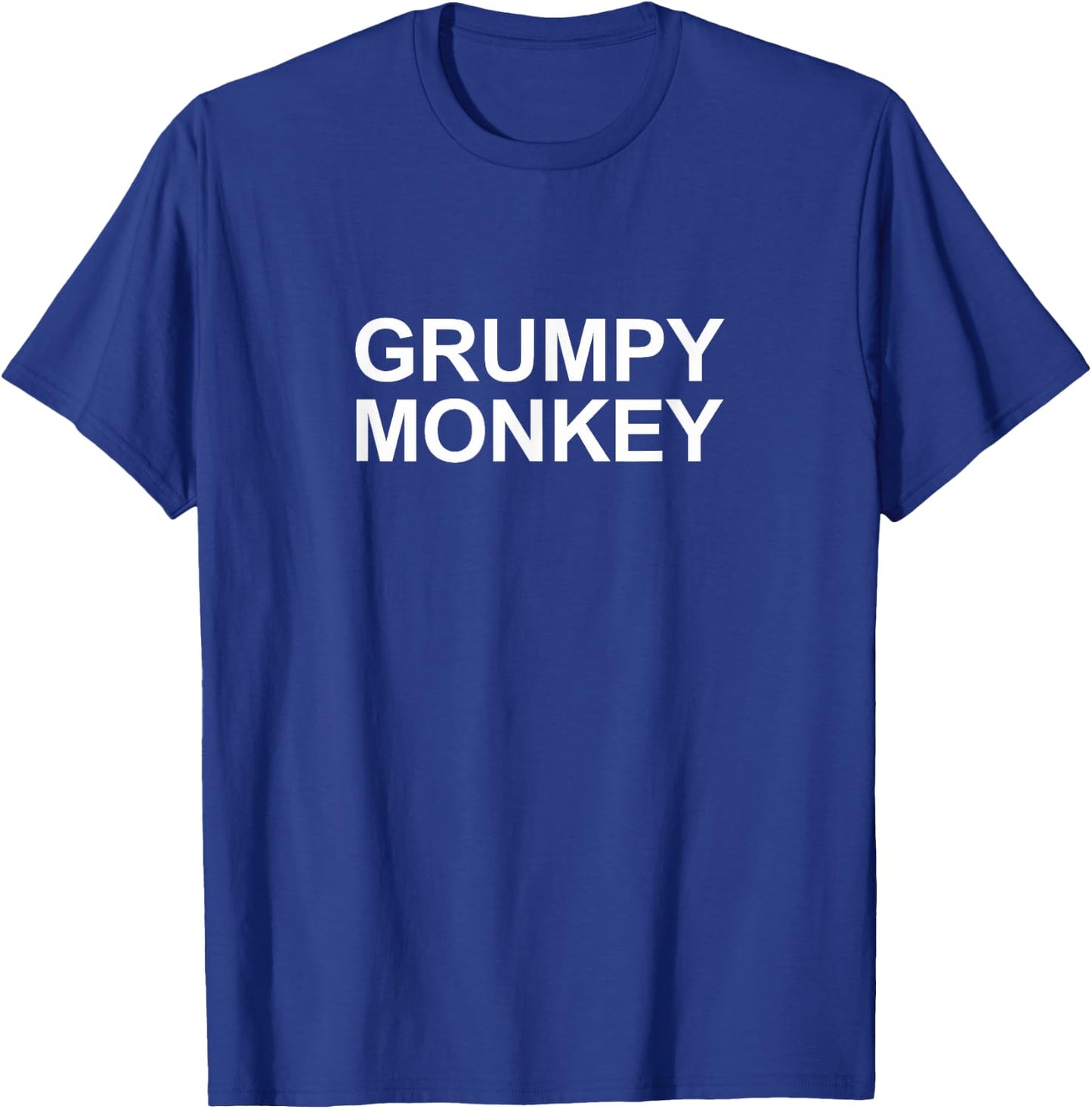 Grumpy Monkey T-Shirt - T-Shirt | Royal