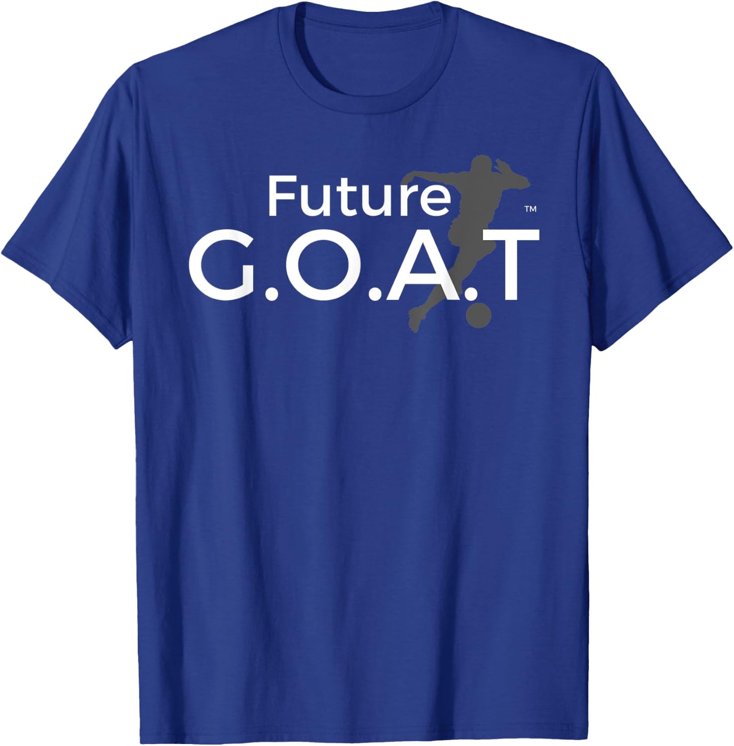 Future G.O.A.T. Soccer Football T-Shirt - T-Shirt | Royal