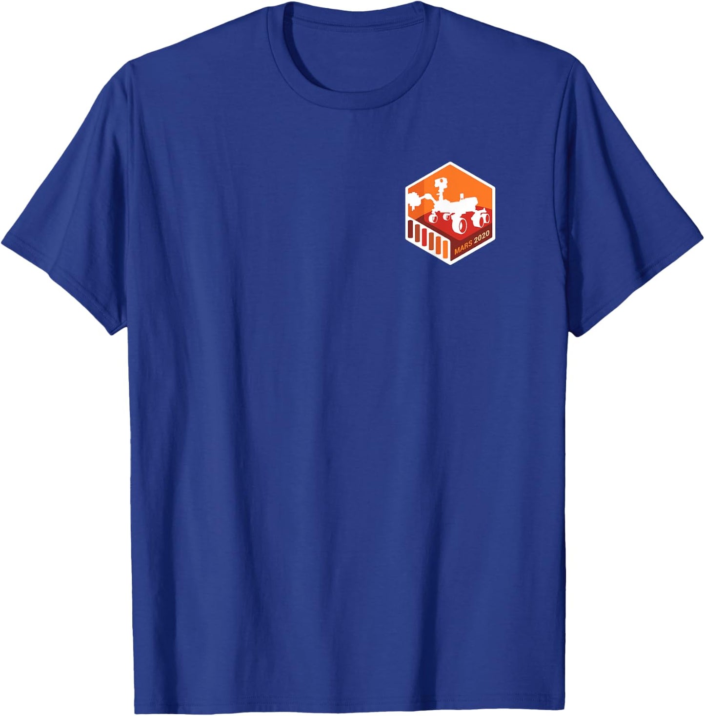 NASA JPL Mars 2020 Rover Mission Mars Exploration Program SD T-Shirt - T-Shirt | Royal